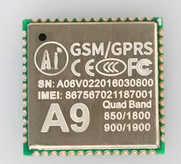 Модуль GPRS + модуль GSM A9/SMS/голос/Беспроводная передача данных|Запасные части| |