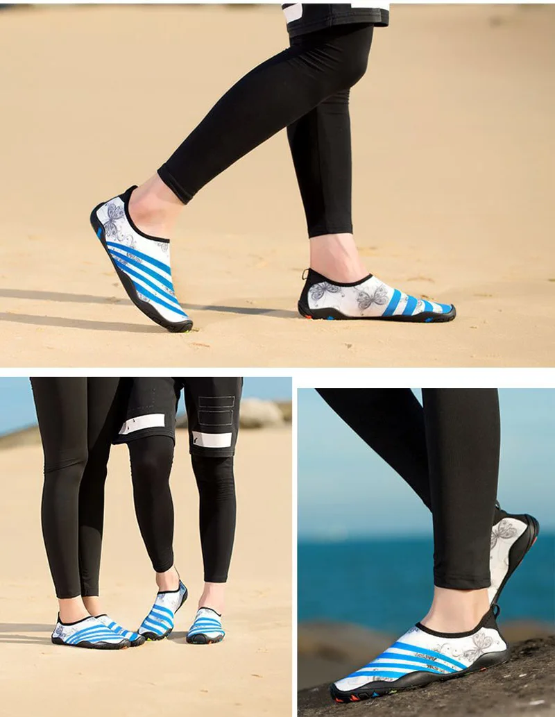 Мужская и Женская акваобувь уличная пляжная обувь для плавания мягкая обувь унисекс для прогулок на море для влюбленных фитнес, тренировки, спорт, обувь для йоги