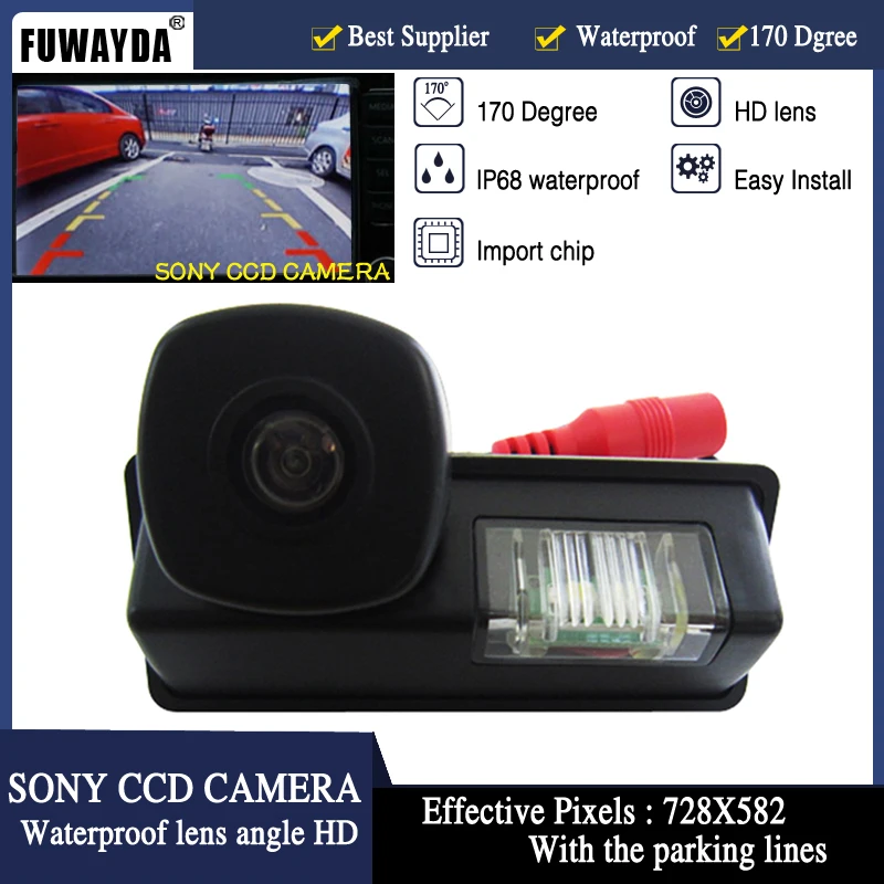 FUWAYDA для SONY CCD Специальный автомобильный зеркало заднего вида изображение
