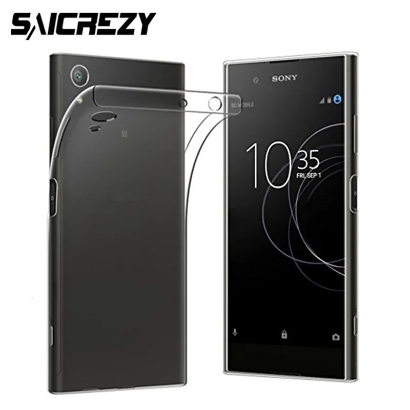Ультратонкий Прозрачный мягкий силиконовый чехол из ТПУ для Sony Xperia XA2 Ultra XA1 Plus XA L1