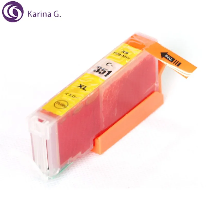 5PK для PGI350 CLI351 совместимые чернильные картриджи используемые PIXUS MG5430 MG5530 MG6330 MG6530
