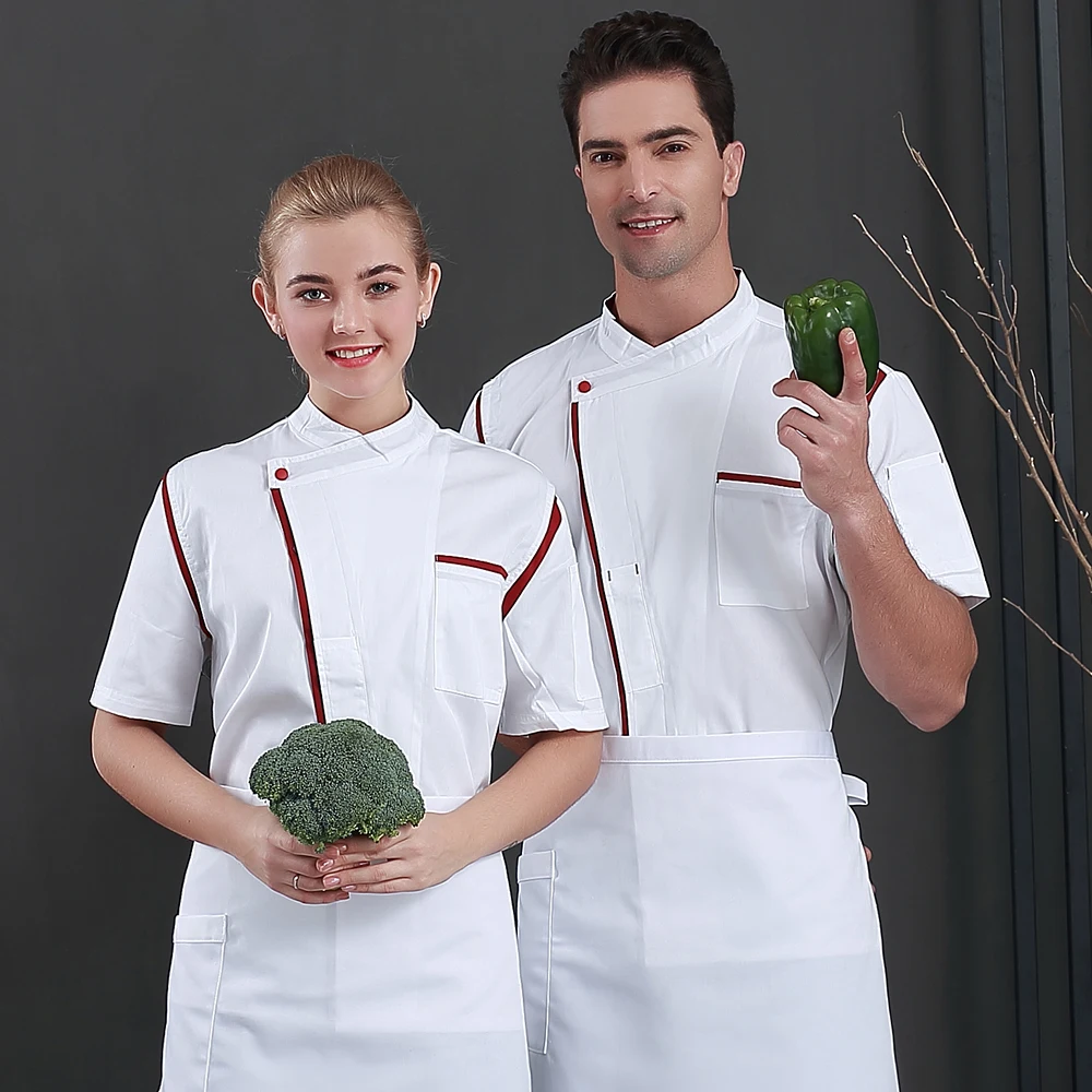 Новая форма шеф повара для ресторана отеля кухни куртки официантки официанты