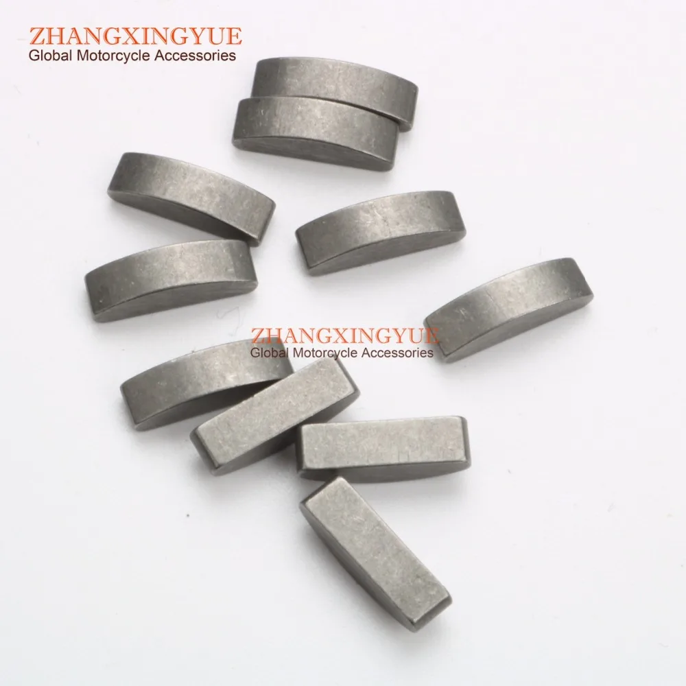 10 шт. коленчатый вал WOODRUFF KEY 14x4x4 мм для GY6 125cc 150cc 152QMI 157QMJ 4 тактный|gy6 crankshaft|125cc