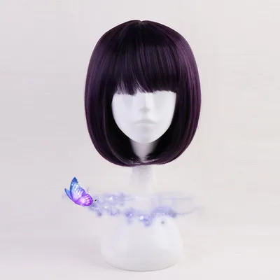 Scum's Wish Kuzu no Honkai косплей парик Yasuraoka Hanabi короткие прямые фиолетовые волосы для