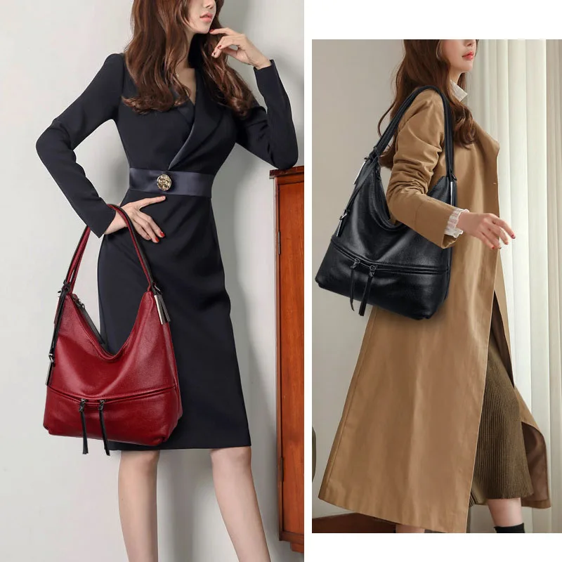 Сумка мессенджер Rodful женская из мягкой кожи|Сумки с ручками| |