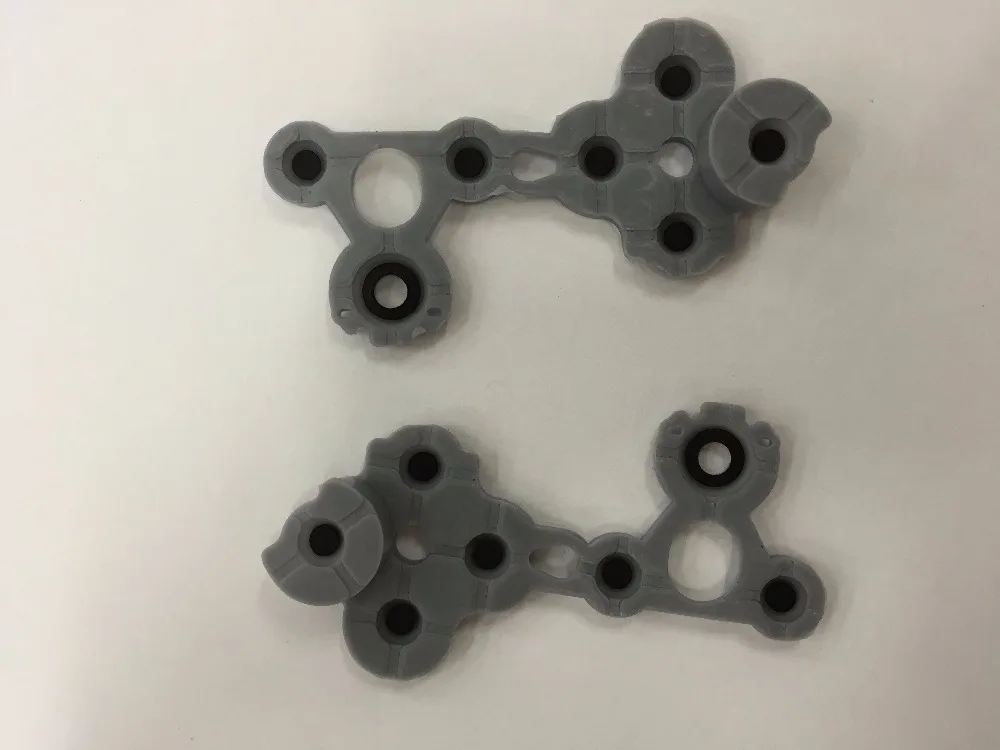 Силиконовая резиновая проводящая кнопка для геймпада 5 шт./лот запасные части