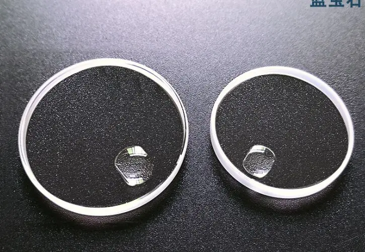 Free Shipping 1pc Flat Sapphire Glass for R-16233/R-68173/R-69173 with Calander and Gasket Watch Repair | Наручные часы