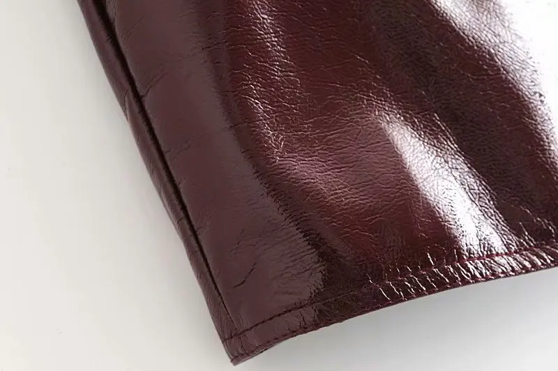 ASDS сезон: весна–лето Повседневное юбка из искусственной кожи Для женщин