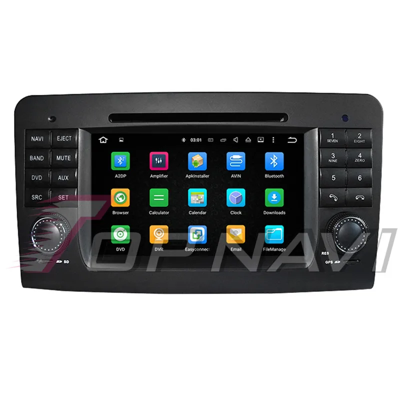 Topnavi Android 10 0 автомобильный DVD мультимедийный плеер для Benz ML W164 GL X164(2005 2006 2007 2008 2009 2010
