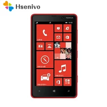 Nokia Lumia 820 Refurbished-Original Windows Phone 8 ROM 8GB Camera 8.0MP 4.3 screen Nokia 820 Mobile Phone one year warranty