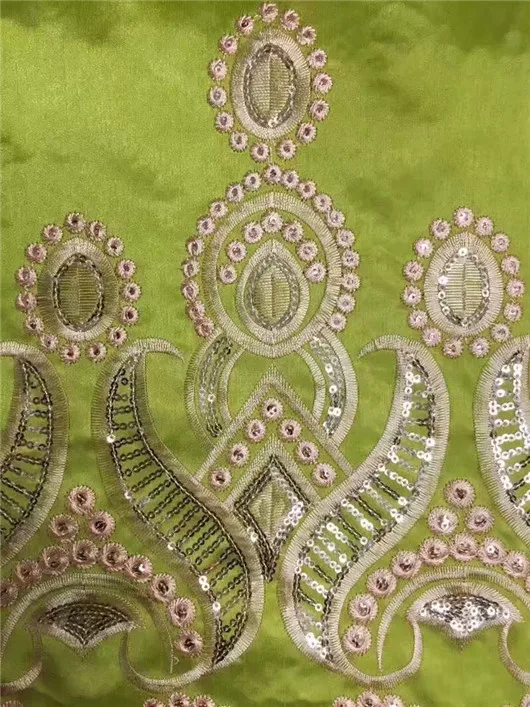 Африканский Джордж Кружевной Ткани Для Швейных Платье Последние Бисера Кружева