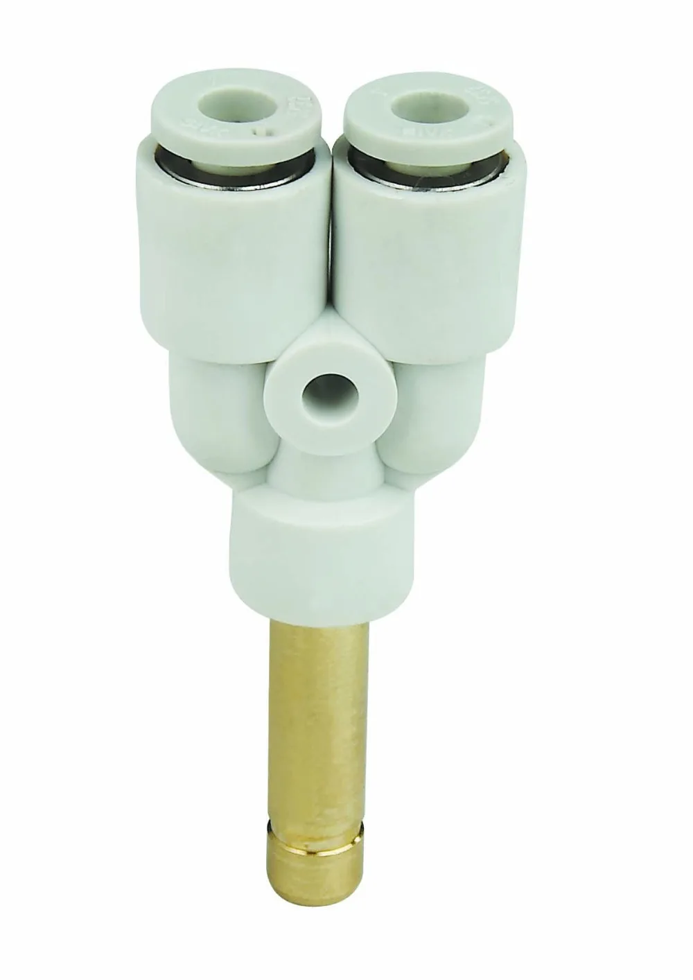 

Freeshipping Pneumatic fittings Reducer part U type Brass Plug-in connector for different PU hose/ Nylon hose/soft nylon hose