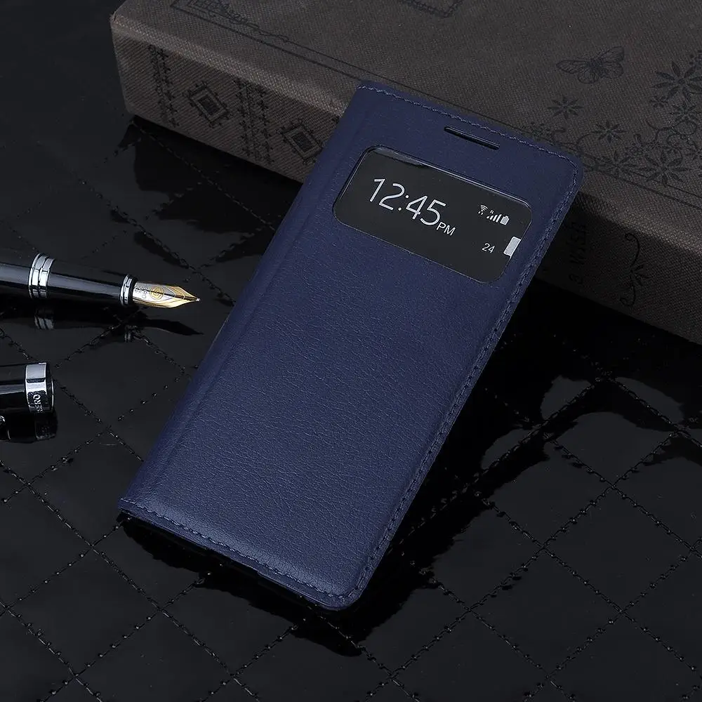 Роскошный кожаный чехол накладка для Samsung Galaxy S4 S4mini I9190 9190 i9192 i9195 на Батарейный