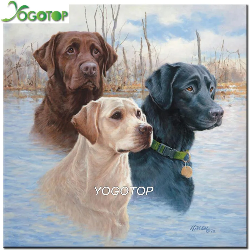 Алмазная живопись YOGOTOP 5D сделай сам полноформатная вышивка с изображением