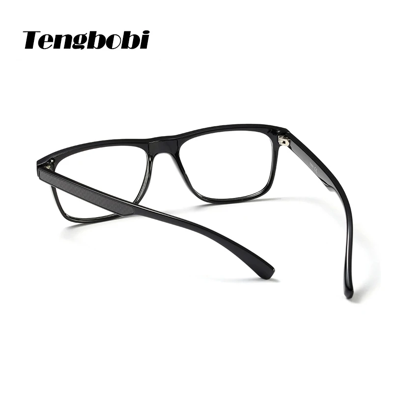 Мужские квадратные винтажные TR90 очки для чтения Модные женские прозрачные линзы