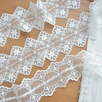 high quality gauze embroidery lace lace garment accessories dress dress material g933