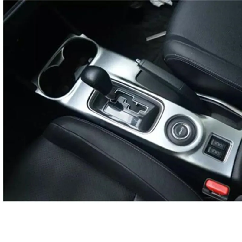 Для Mitsubishi Outlander 2013 2016 черная картина рычаг переключения передач база передний