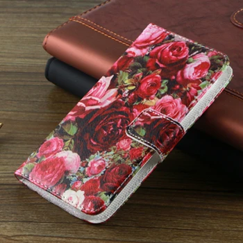 rose Винтажный флип-чехол, роскошный чехол из искусственной кожи для SANTIN ACTOMA ACE, милый крутой мультяшный кошелек, чехол - Цвет: rose