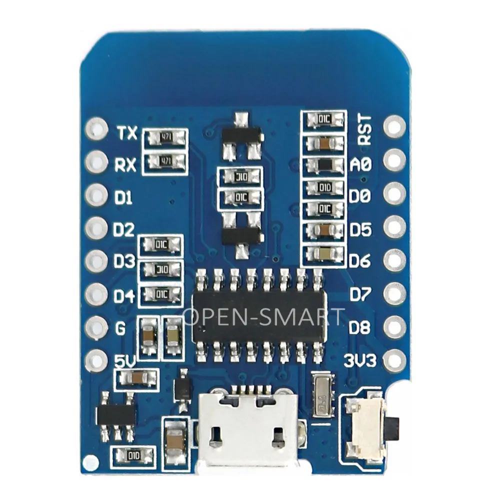 ESP8266 ESP 12F D1 Mini Wi Fi модуль макетной платы используемый с драйвером Arduino IDE w/ CH340G|module