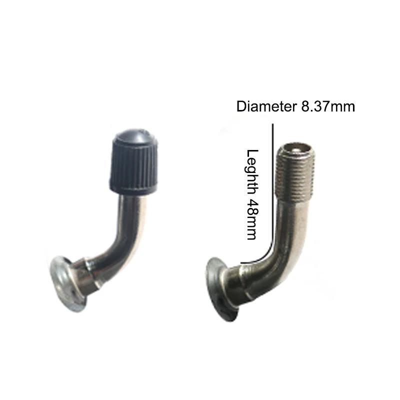 Внутренняя трубка 3 75 12 с изогнутым угловым штоком клапана подходит для