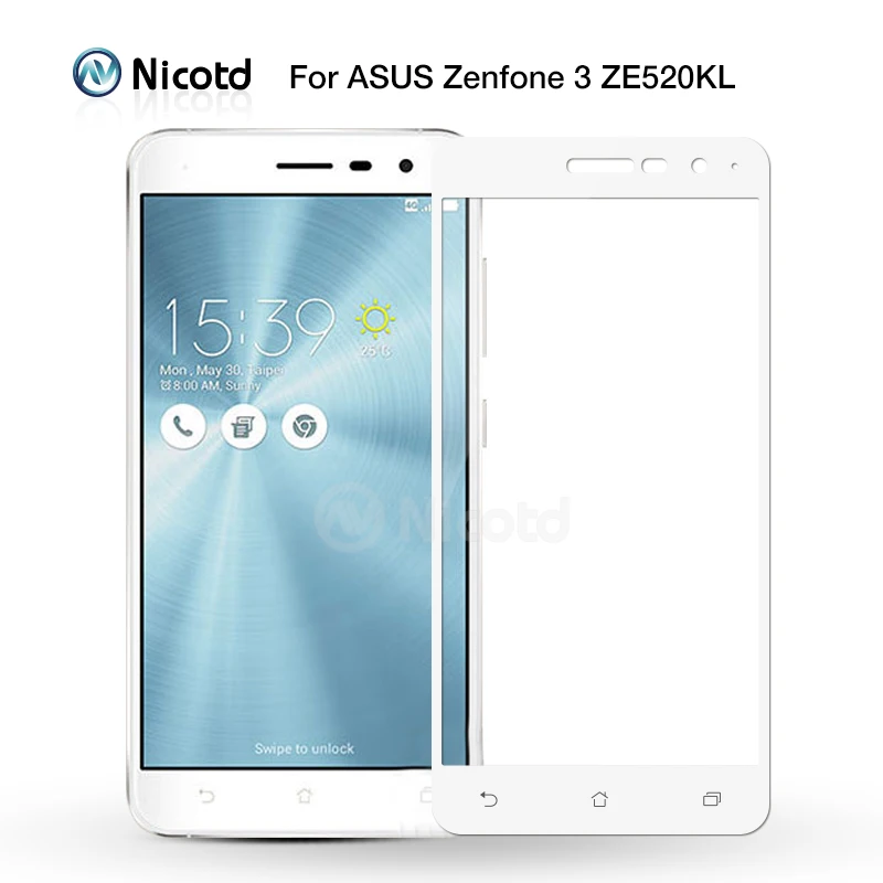 Закаленное стекло Nicotd для Asus Zenfone 3 ZE520KL защитная пленка экрана Zenfone3 2.5D|tempered
