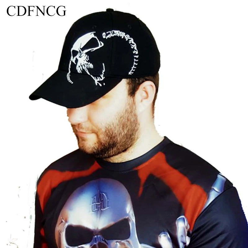 Бейсболка CDF бейсболка в стиле хип хоп с вышивкой изображением черепа солнца папы