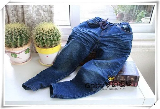 2012 new style baby boys jeans star design girls 6 pieces a lot free shipping | Детская одежда и обувь