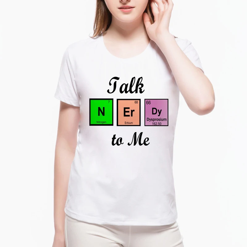 Женская футболка с надписью Chemist Element рисунком обезьяны из мультфильма хараджу
