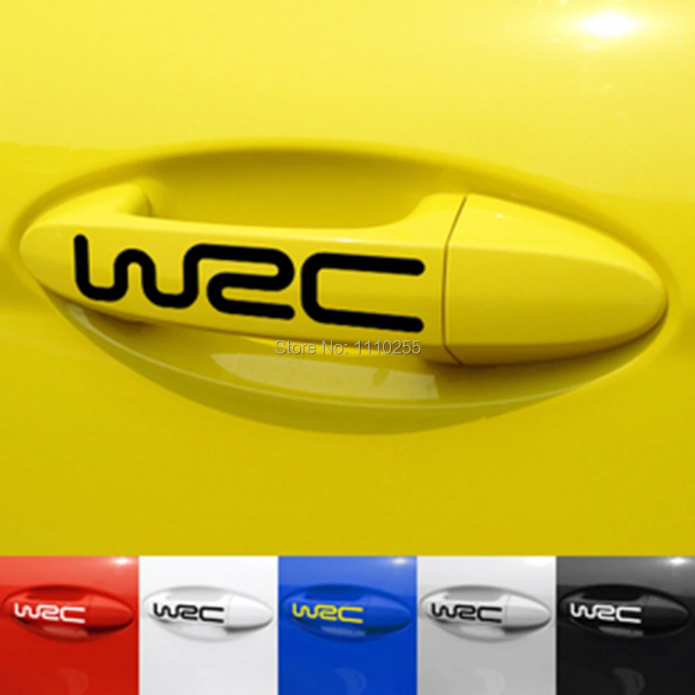 Креативная Автомобильная дверь Aliauto 4 x WRC для Toyota Ford Chevrolet Volkswagen VW Tesla Honda Hyundai Kia Lada |