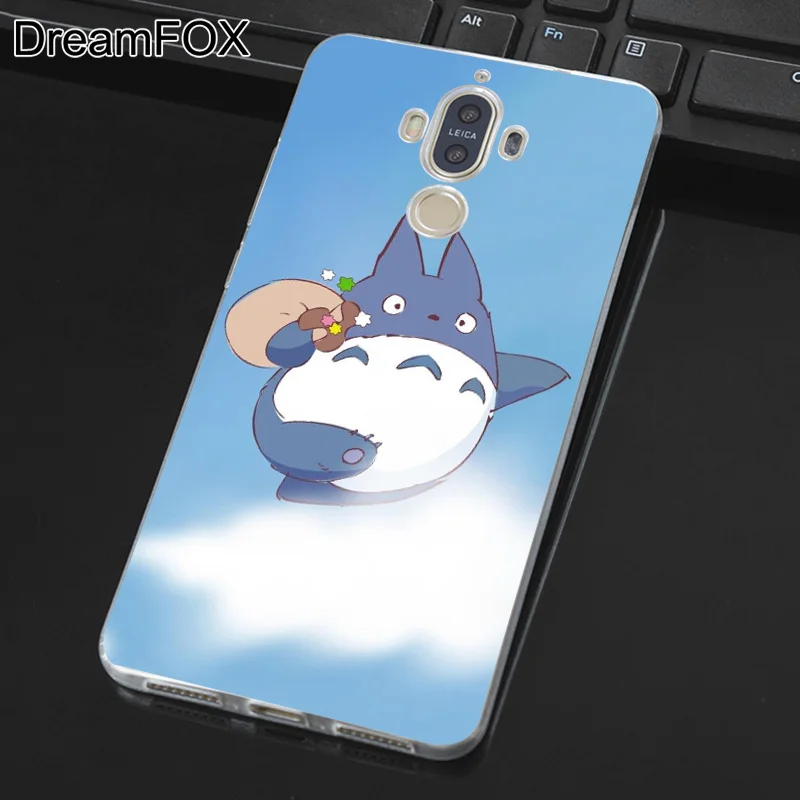 DREAMFOX M318 Cut Fashion Totoro Soft TPU Silicone Case Cover For Huawei Mate Nova 2 9 10 20 30 Lite Pro Plus |