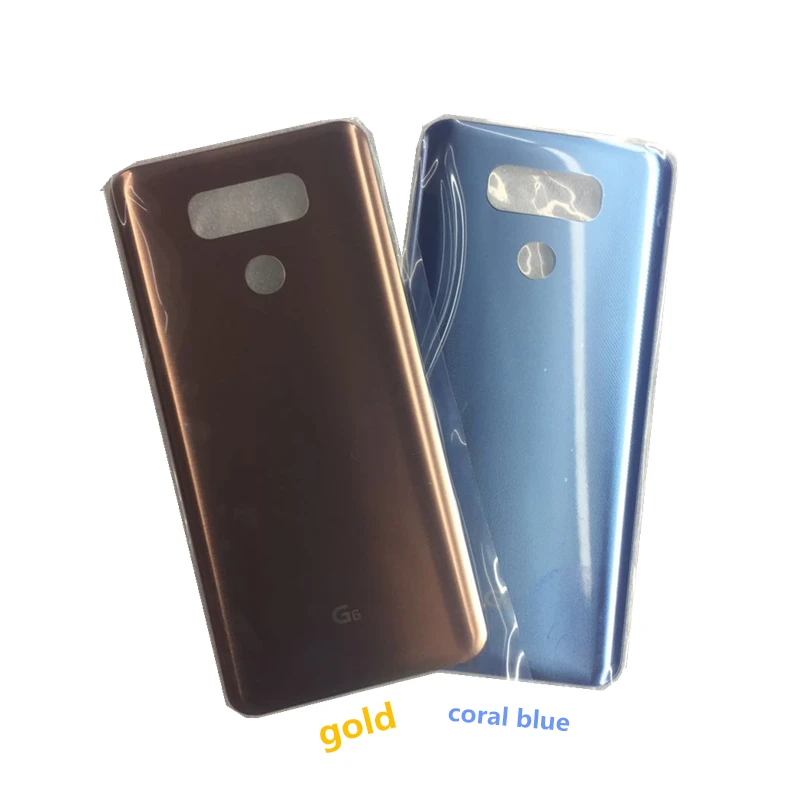 Задняя крышка для Lg g6 батареи LS993 US997 VS998 H870 H871 H872 H873 задняя дверь стекло с клейкой