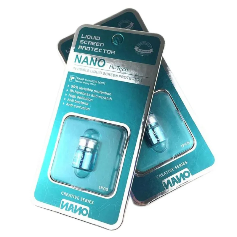 Жидкое нано стекло для защиты экрана 2 мл Универсальная пленка с олеофобным