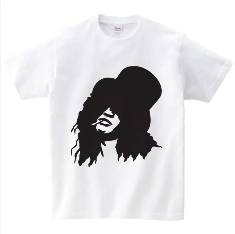 White childreT-shirt Футболка с надписью «guns N Roses» детская футболка из чистого хлопка с круглым вырезом Детский костюм для маленьких мальчиков и девочек NN - Цвет: White childreT-shirt