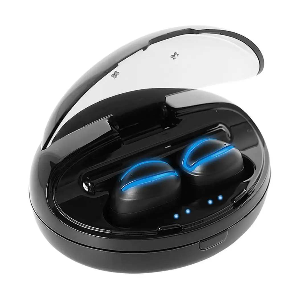 Binaural Bluetooth Wireless 5.0 Headset Stereo Pick up Earphones Kit and Automatic 3~5mw 20~20KHz Boot Pairing | Электроника
