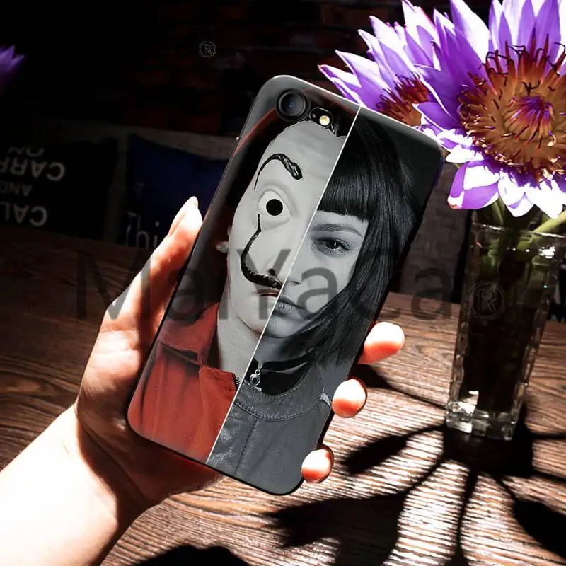 MaiYaCa для iphone 7 6 X Чехол LA Casa De Papel Специальное предложение Роскошный мягкий чехол