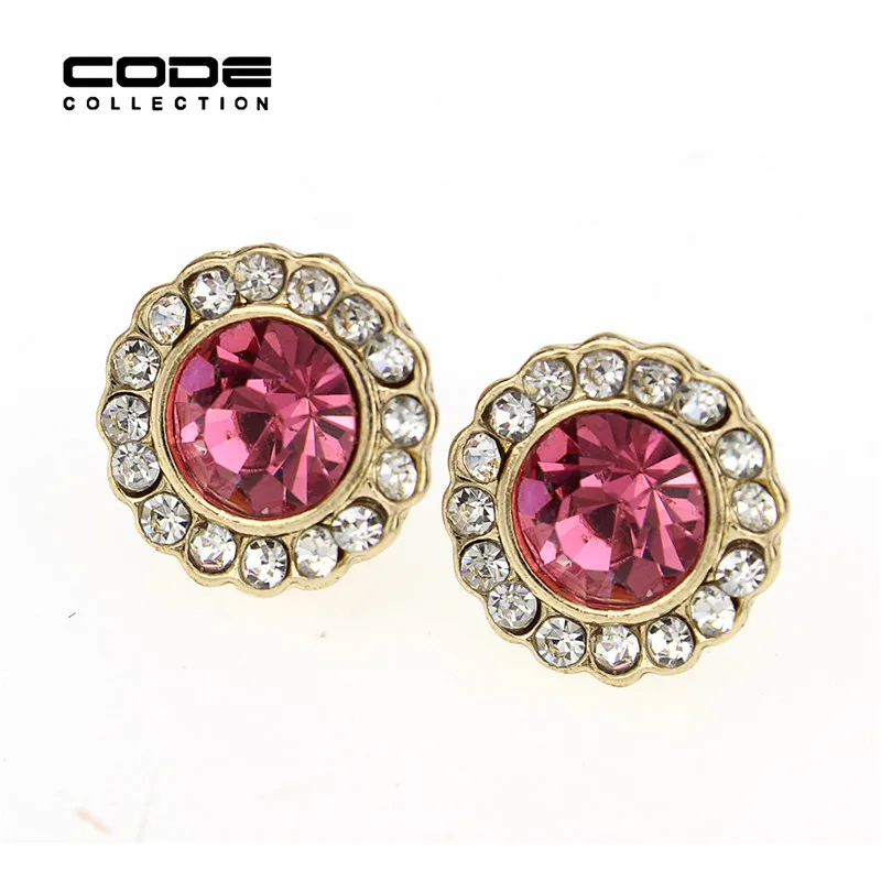 5 пар/компл. подражать Стразы Стад Серьги для женщин марки бринсос серьги с