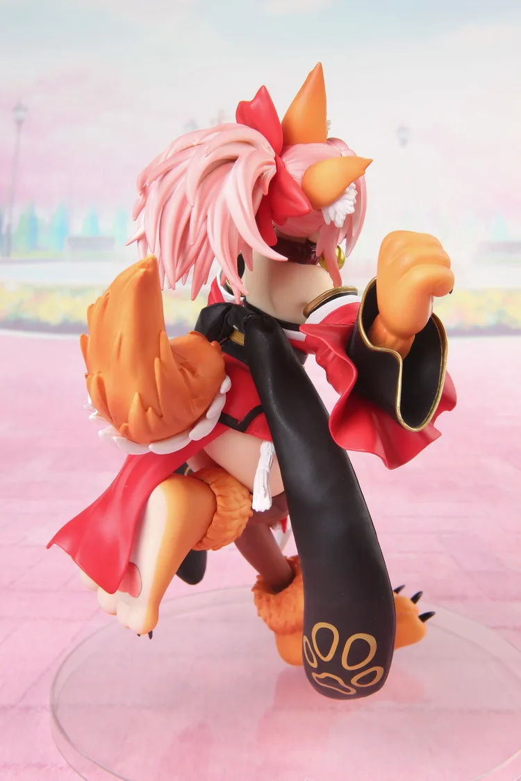 

Fate Extra CCC Figure Fate Grand Order Caster Tamamo no Mae Figure Okita Souji 20CM PVC Action Figure Toy Collection Model Gift