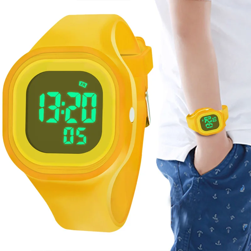 

KDM LED Sport Military Waterproof Watches 2019 Fashion Casual Chronograph Date LED Display Watches Male Clock Relogio Masculino