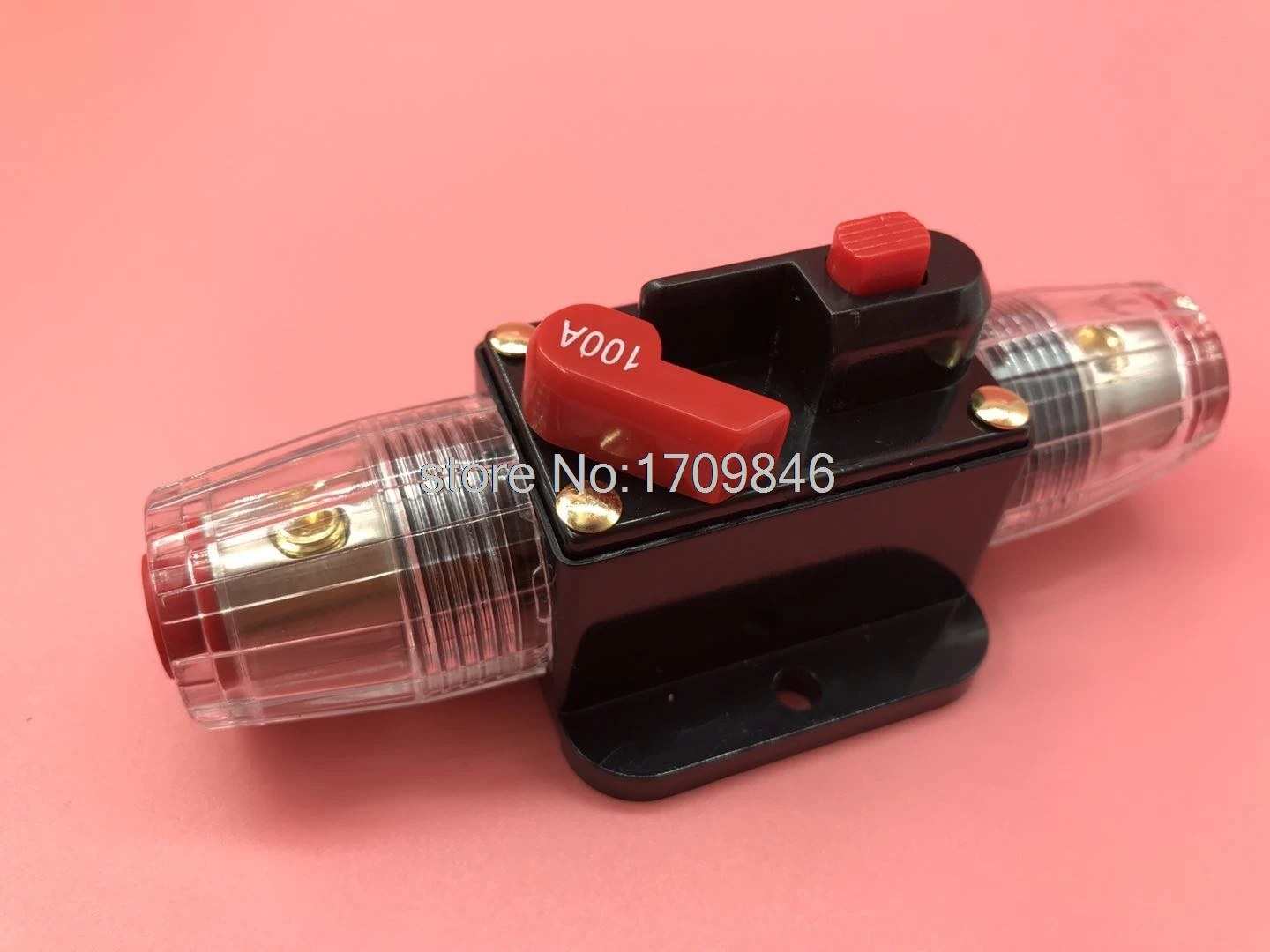

20A 30A 40A 50A 60A 80A 100A 150A Car Audio Inline Circuit Breaker Fuse for 12V Protection SKCB-02-60A