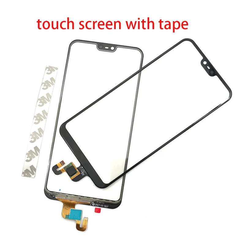 

20Pcs/Lot，Touch Screen TouchScreen Sensor Digitizer Glass Panel For Nokia X6/ 6.1 Plus TA-1099/1103 Replacement