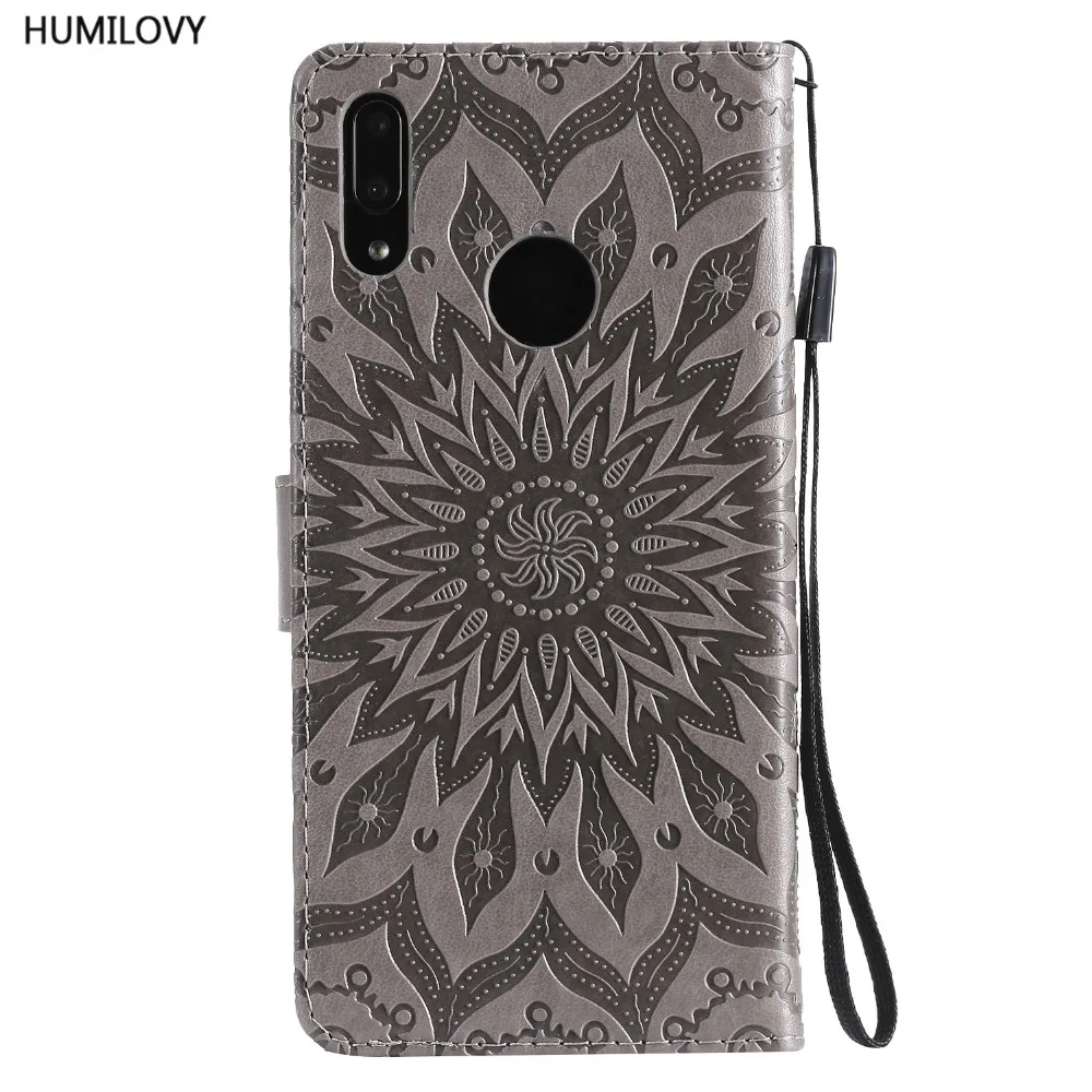 Чехлы для Huawei Y7 2019 чехол кожаный кошелек с откидной крышкой телефона отделением