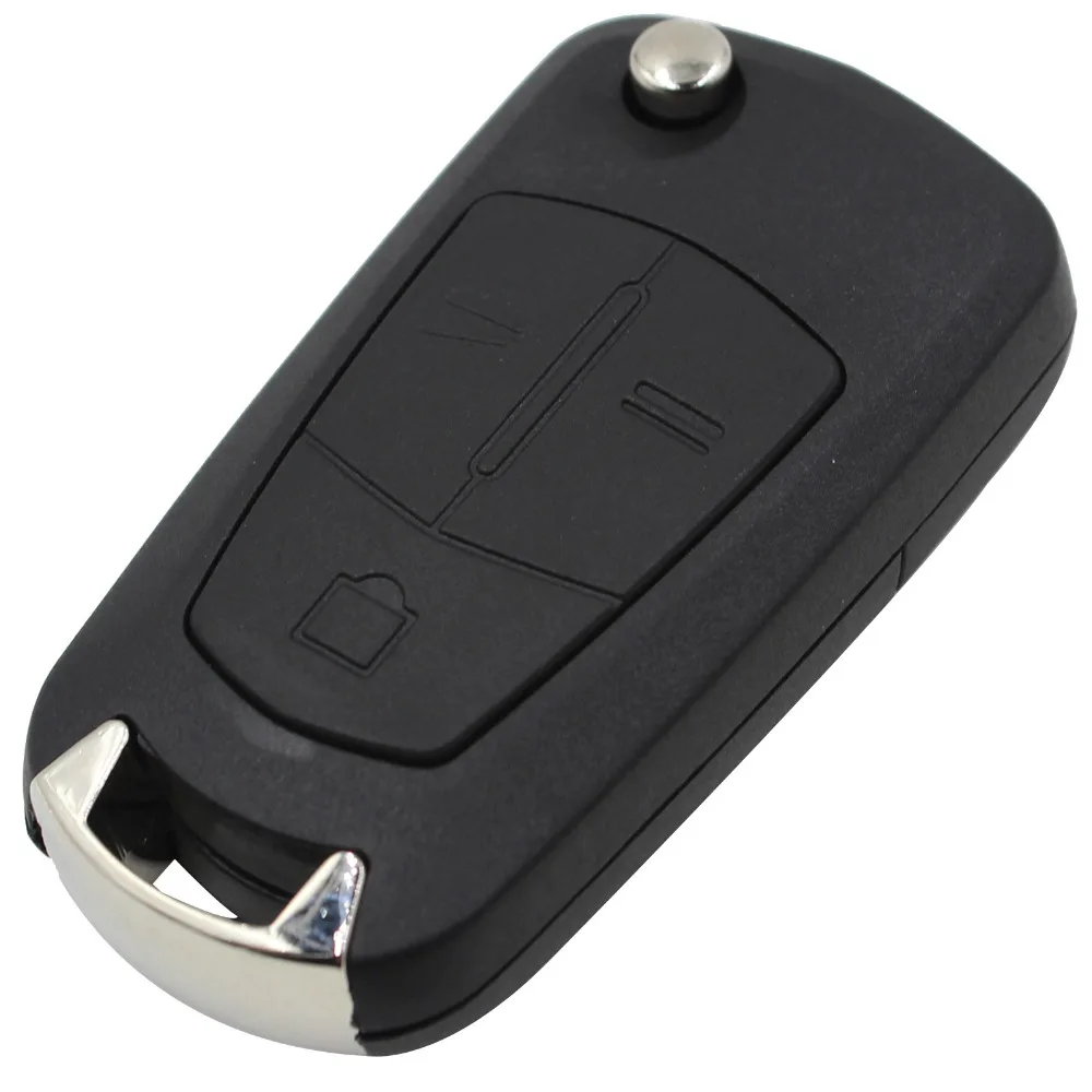 Новинка 3 кнопки автомобильные чехлы откидной складной Сменный Чехол с