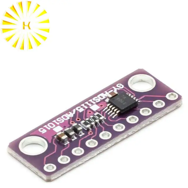 I2C ADS1115 16 битный 4 канальный модуль ADC с программируемым усилителем 2 0 В до 5