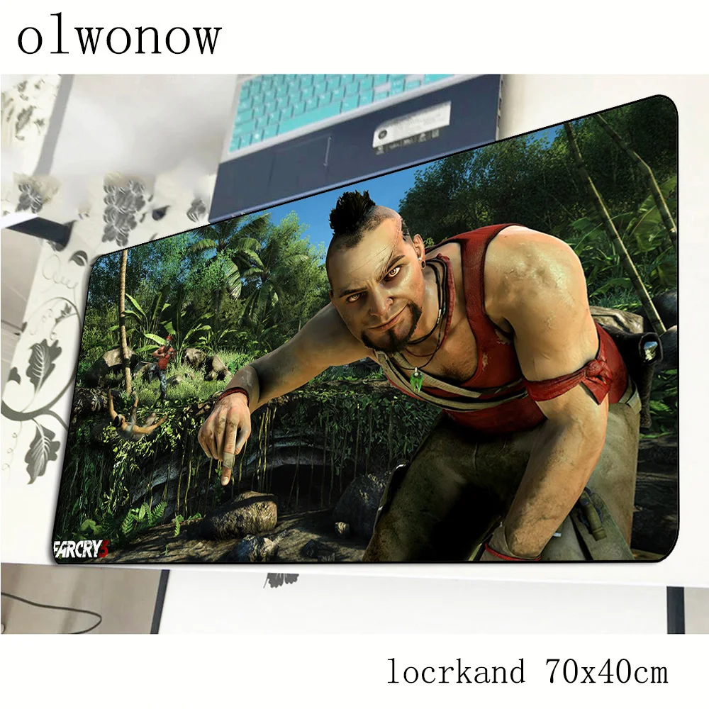 Коврик для мыши far cry 700x400x3 мм игровой коврик в стиле аниме гелевый компьютерный