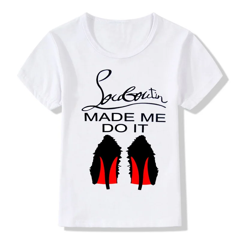 Модные элегантные футболки ZSIIBO на высоком каблуке для принцесс топы девочек