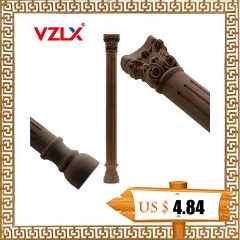 VZLX квадратная деревянная аппликация наклейки с резьбой угловой Onlay Неокрашенная мебель для винтажного домашнего декора двери шкафа украшения дома