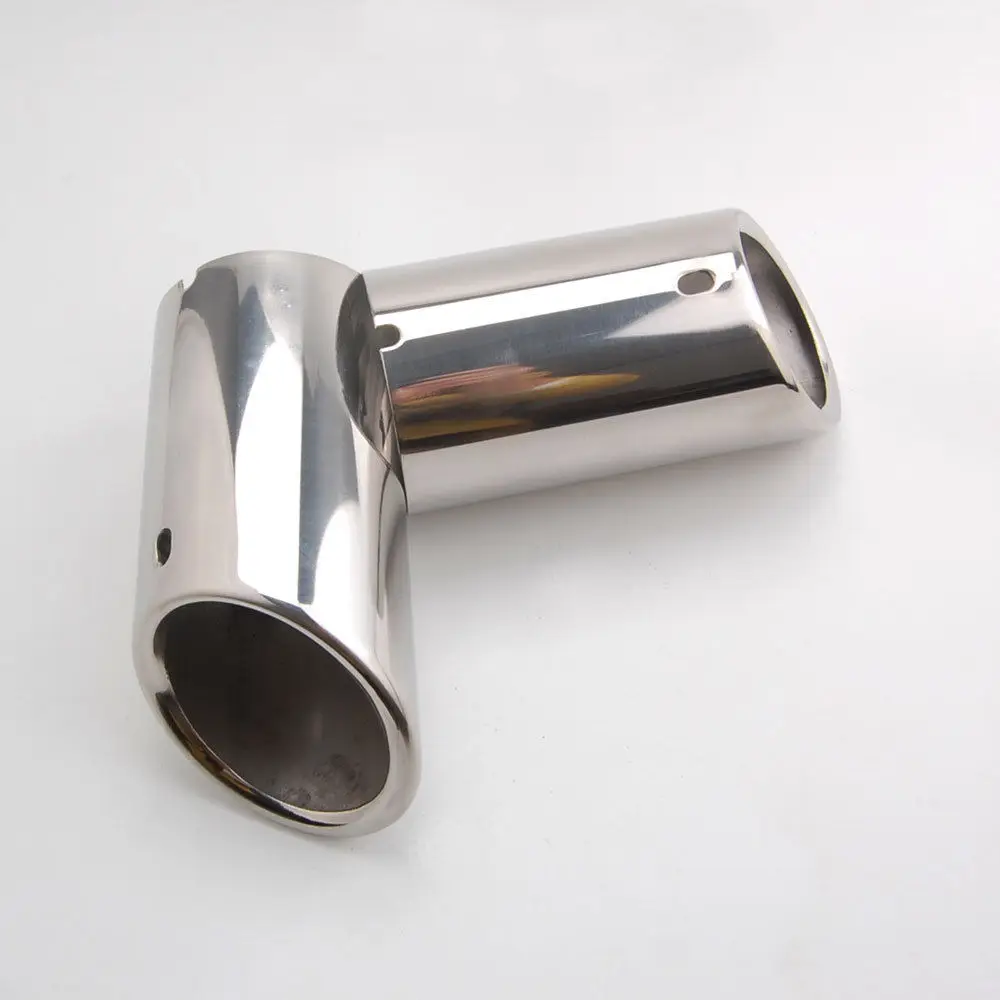 2pcs Stainless Steel Car Rear Exhaust Muffler Tip End Pipe for VW Golf 7 Mk7 2013-2014 | Автомобили и мотоциклы
