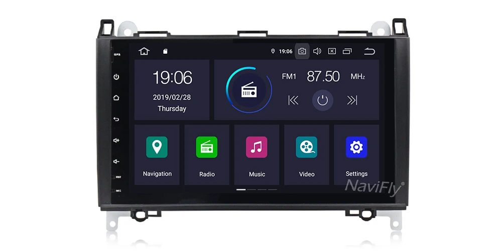 " Android 9,0 ips DSP автомобильный радиоплеер для Mercedes Benz B200 A B класс W169 W245 Viano Vito W639 Sprinter gps Navi wifi RDS FM