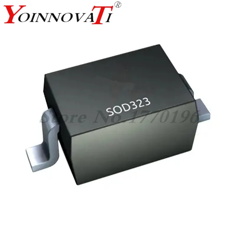 50 шт./лот PESD3V3L1BA AB SOD-323 защита от электростатических разрядов диод | Электронные