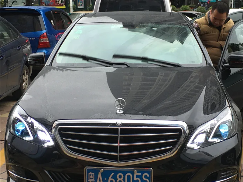 VLAND фабрики для автомобильных фар для Mercedes-Benz класса E80 E200 E260L для светодиодный фары DRL H7 ксеноновых ламп hid фары 35 Вт